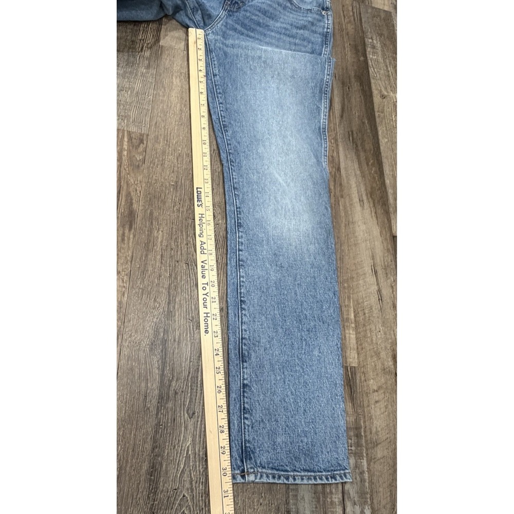 J‎ Crew Womens 9" Vintage Straight Demin Jeans Size 29 Tall Blue Medium Wash - Picture 5 of 8